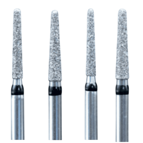 DiaTessin - Diamond Burs - Round End Taper - 868K